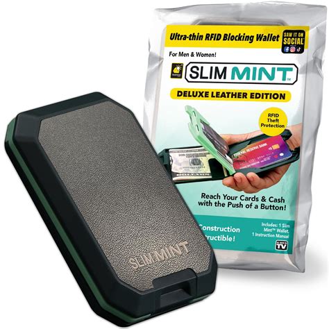 as seen on tv rf id wallet|slim mint ultra thin wallet.